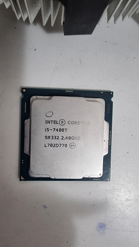 Micro I5-7400t 4x3ghz 1151 Con Cooler Funcionando (Usado)