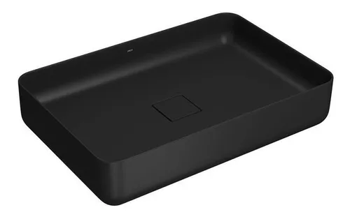 comprar Cuba Support Deca Slim 60x40 L.13060.94 Ébano mate rectangular color negro