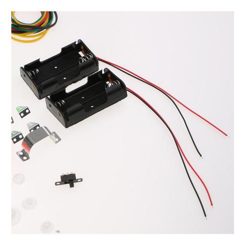 * Kits De Engranajes De Plástico Polea Eje Robot Motor