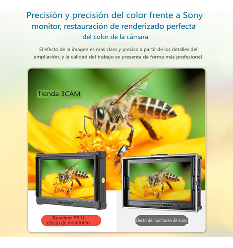 Monitor Hdmi Dslr * Cámara 1080 4k Salida Salida Cámara 3d P