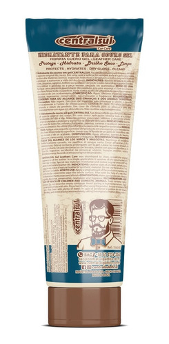 Imagen 2 de 2 de Hidratante/limpiador De Cueros Centralsul 250 Gr