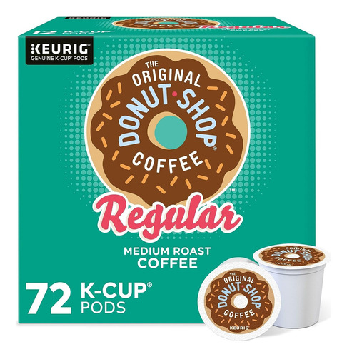 72 Cápsulas K-cup Regulares Keurig Café Tostado Medio