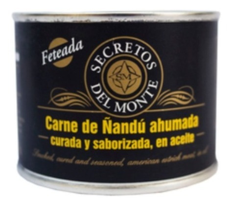 Secretos Del Monte Ñandú Ahumado En Aceite Feteado X 175g