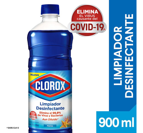Limpiador Desinfectante Clorox Marina 900 Ml