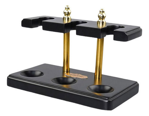 . Soporte De Madera Para Pipas Con 3 Ranuras, Accesorios