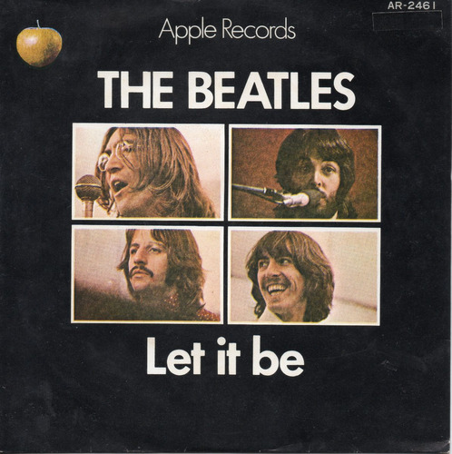 The Beatles Let It Be Japon 45 Rpm Ricewithduck