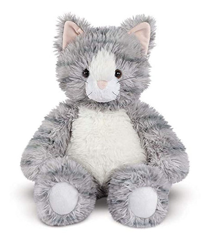 Vermont Teddy Bear Gatito De Peluche, Oh So Softy Cat, 18