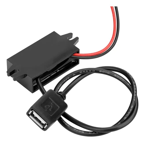 Dc12v/24v A 5v 3a Convertidor Usb Buck Module Adaptador De C