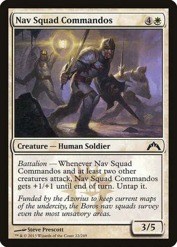 Carta Magic Nav Squad Commandos X4 Unidades Playset Mtg