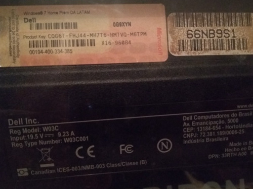 All In One / Dell Inspiron One 2320 / Peças E Partes