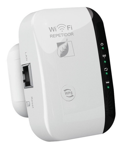 Repetidor De Señal Wifi Con Botón Wps 300 Mbps 30m Cable