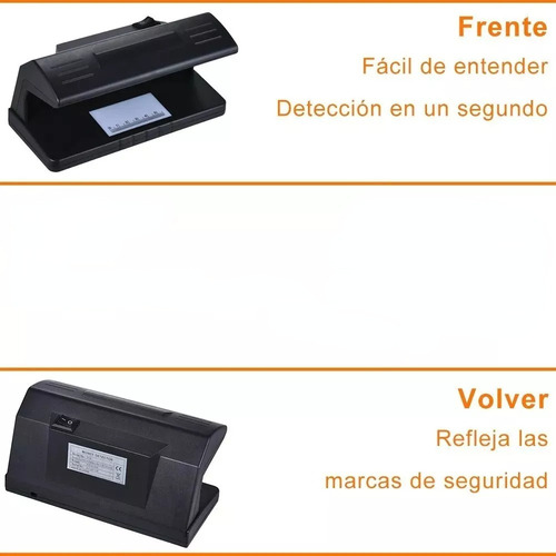 --de Lámpara De Luz Uv Detectora Billetes Falsos Y Linterna