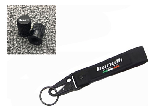 Llavero Y Tapones De Válvula De Neumáticos Para Benelli