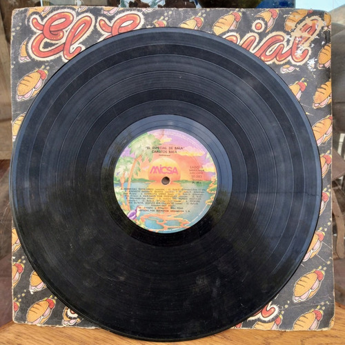 Disco Vinilo El Especial De Bala - Carlitos Bala (intérprete (Usado)