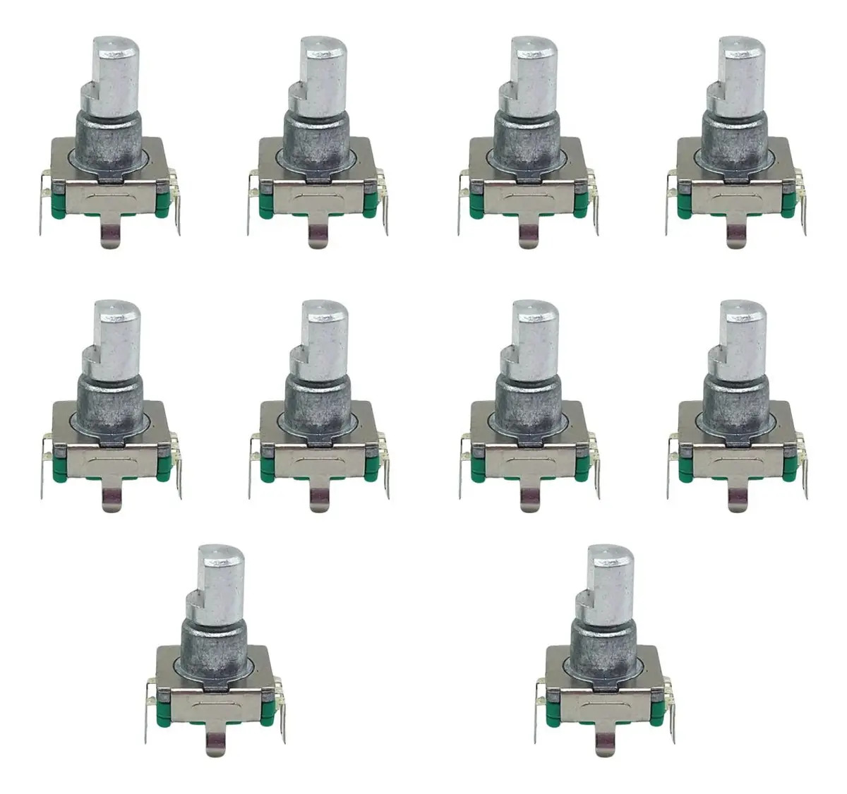 Kit 10 Potenciômetro Encoder 12,5mm Pioneer Positron Buster