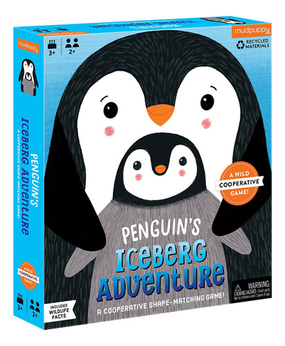 Juego De Mesa Aventura De Un Pingüino En Un Iceberg Mudpuppy