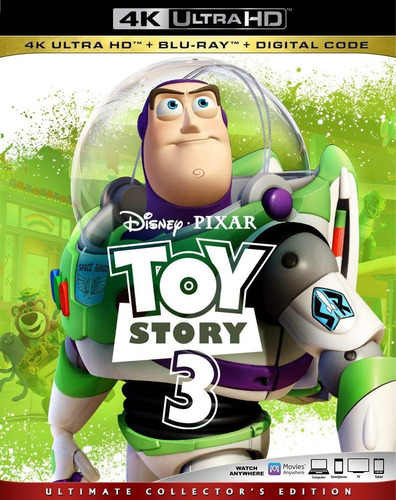 4k Ultra Hd + Blu-ray Toy Story 3