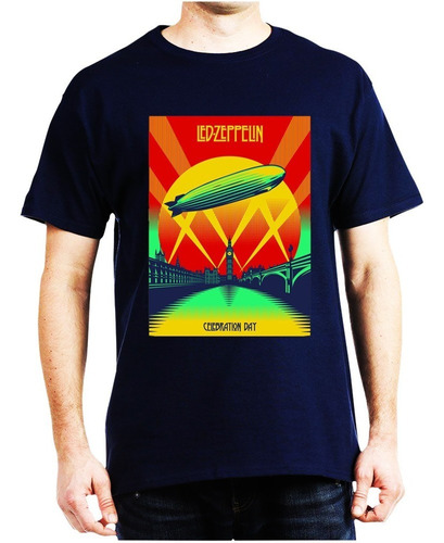 Playera Led Zeppelin Diseño 20 Rock Grupos Musicales Beloma