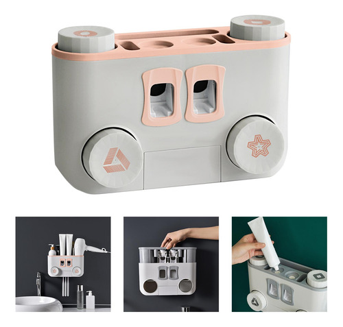 Soportes Para Cepillos De Dientes Montados En La Pared,