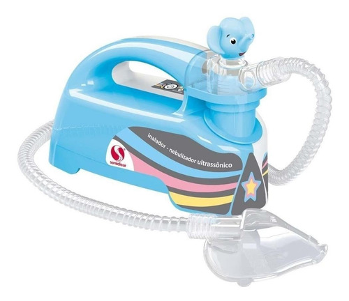 Nebulizador ultrassônico Soniclear Pulmosonic Star Premium azul 90V/230V