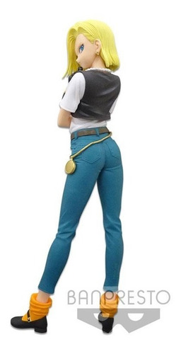 Imagen 3 de 3 de Banpresto Dragon Ball Z Glitter & Glamours Androide 18 Iii