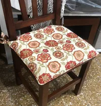 Comprar Juego X 8 Almohadones En Gobelino Para Sillas De Algarrobo