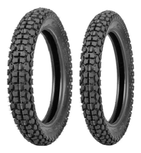 Par Pneu Off Road 3.00-14 E 2.25-17 Biz125 Pop100 Kenda