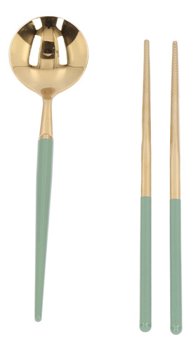 Set De Cubiertos De Acero Inoxidable Y Utensilios Reutilizab