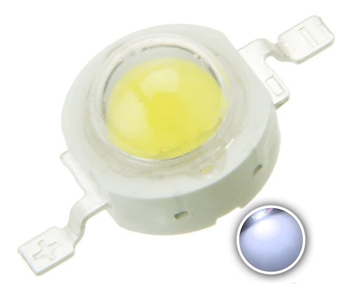 Chanzon 10 Chips Led De Alta Potencia 5 W Blanco Frio  1000