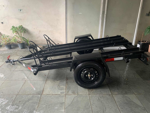Carretinha Para Três Motos