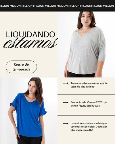 Remera Basica Escote Cuadrado Comodo Vestir