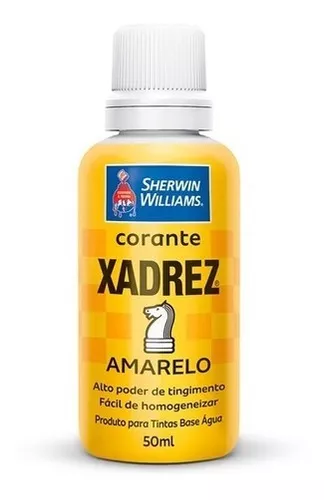 Corante liquido tinta xadrez bisnaga com 10 unidades