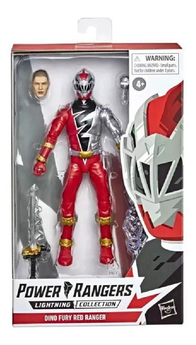 Power Rangers Fury Red Lightning Collection Hasbro F4503