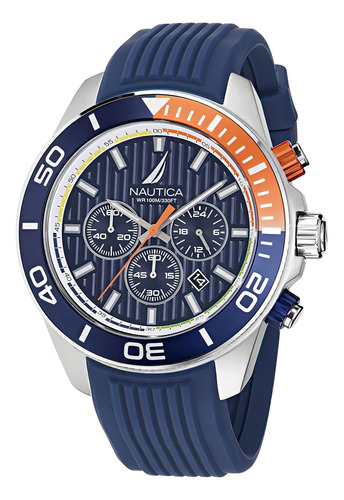 Reloj Para Hombre Nautica One Napnof302 Azul