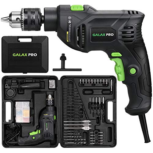 Taladro De Impacto Con Cable Galax Pro De 5 Amperios Y 1/2 P