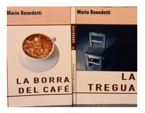 Lote X2 Mario Benedetti - La Borra Del Café - La Tregua Octa