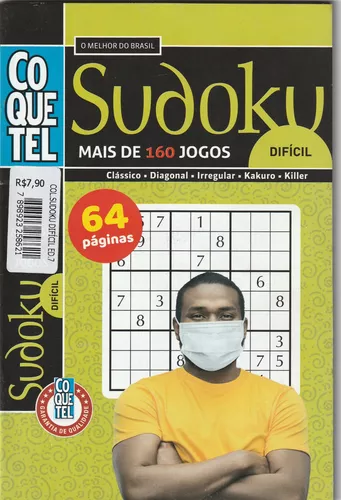 Sudoku: 1.000 Jogos de Nível Difícil