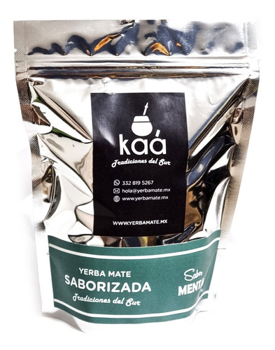 Yerba Mate Sabor Hierbabuena Rico Sabor Natural + Regalo