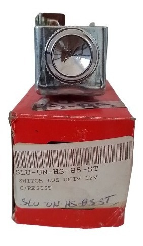 Switch Luz Universal Con Resistencia 4 Pines 12v Hs-85x