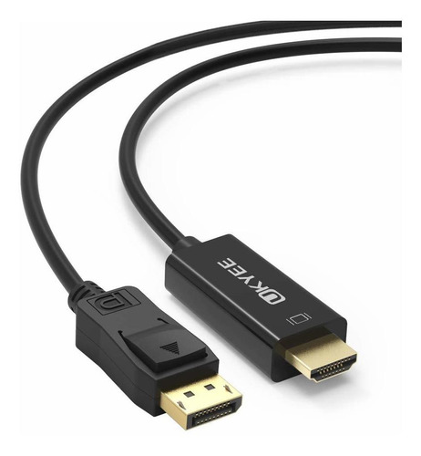 Displayport (dp) A Hdmi Cable 2mt Unidireccional Displayport