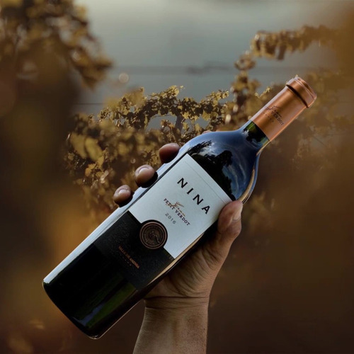 Imagen 4 de 10 de Vino Nina Gran Petit Verdot Caja X 6 X 750ml. --
