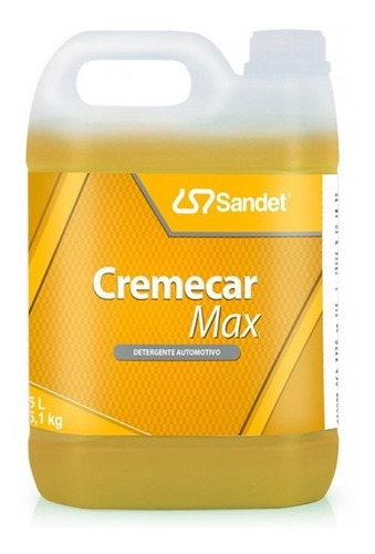 Shampoo Automotivo Cremecar Max 5 Litros - Sandet