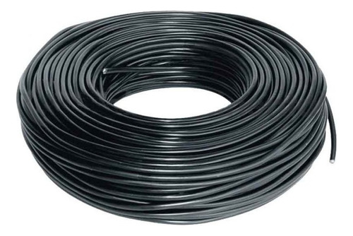 Cabo Pp 2x6mm Preto Sil - 100 Metros