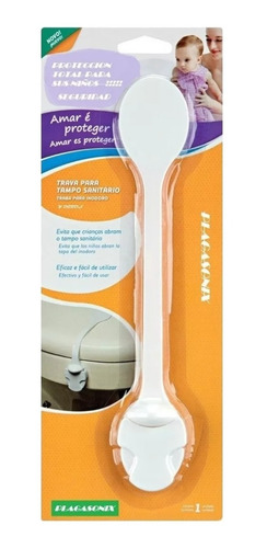 Imagen 1 de 10 de Traba Seguridad Universal Niños Tr-110 Plagasonix Premium Cerradura