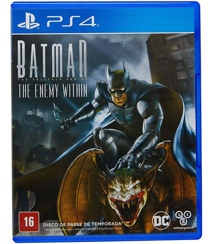 Jogo Batman: The Enemy Within - Ps4 Midia Fisica Lacrado