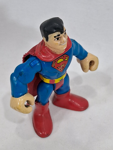 Boneco Superman Super Homem De Aço Imaginext Fisher Price (Usado)