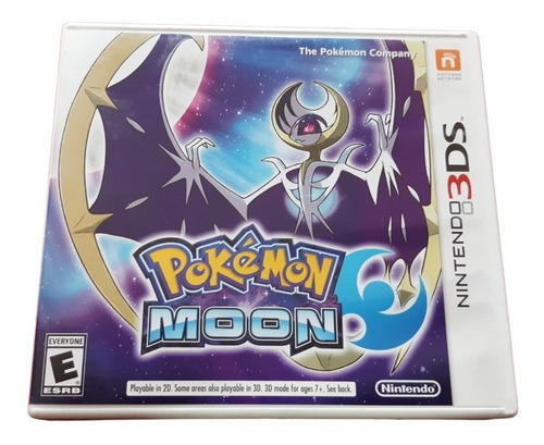 Pokémon Moon Nintendo 3ds Con Manual Y Caja. (Usado)