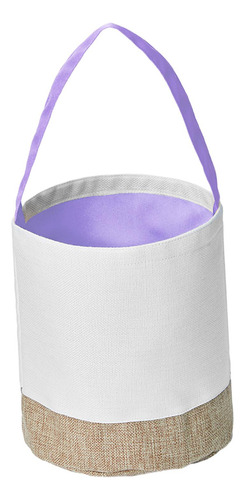 Set De Pascua Para Niños: Cesta, Bolsa Y Violeta