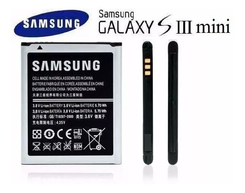 Bateria Samsung S3 Mini Galaxy I8190, I8200, S7562, I8160
