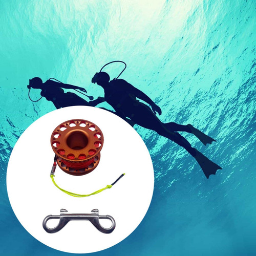 Carrete De Buceo, Carrete De Bobina De Buceo Carrete Naranja